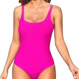 daddy come Women’s One Piece Swimsuit | Tummy Control Swimwear | Non Padded, Halter Neck, Backless Monokini for Beach & Pool | Stylish Slimming Bathing Suit-picture-10