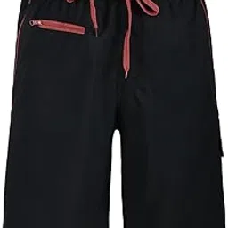 nonwe Men's Beachwear Swim Trunks Quick Dry Zipper Pockets with Lining-picture-25