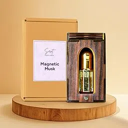 Magnetic Musk Roll-On Attar (Premium Wooden Box, 6ml)-picture-33