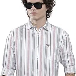 the indian garage co Men's Cotton Regular Fit Shirt image 1