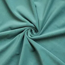 Remsy -220 GSM Premium Velvet Solid Dyed Fabric Decorative Soft Smooth Cloth for Sofa, Furnishing, Curtains, Cushions and Craft 500x140 cm (5 Meter) Width 54 Inch - (Ocean Green)-picture-25