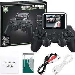WORLDFIT S10 Handheld Retro Game Console for Kids – 520 in 1 Built-in Classic Games, Mini Gamepad Controller, Portable Rechargeable Pocket Video Game Player (Pack of 1) Ut85-picture-11