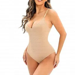 wearslim Premium Stretchable Bodysuit for Women Seamless Sculpting Body Shaper Tummy Control Full Body Shapewear for Women Steel-Free Tank Top Scoop Neck Thong Shapewear for Bodycon Dress-picture-36