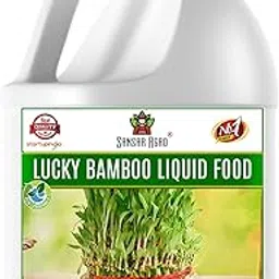 Sansar Agro® Lucky Bamboo Food Liquid Fertilizer, Premium Essential Liquid Fertilizer for the Best Growth of Lucky Bamboo Plants with Growth Nutrients and Charged Micro-Organism (500 ml)-image-63