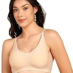tweens Invisi-fit Cotton Spandex Lightly Padded Bra | Elastic-Free Bottom Band & Armholes | Internal Gripper on Side Wings | Full Coverage Bra | Soft & Breathable Cotton-picture-15