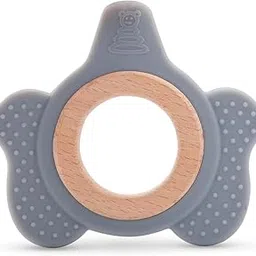 Silicone Baby Teether Ring – Elephant Design | BPA-Free, Food Grade Silicone | Pain Relief for Teething, Soothing Toy for Infants & Toddlers (3M+)-picture-22