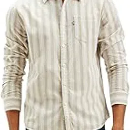 levi's Men's Striped Fitted Shirt-picture-32