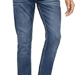 crimsoune club Men's Versatile Blue Denim Jeans-picture-28
