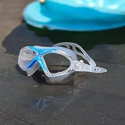 Protoner Swimming Goggles with Anti-Fog Coating, Adjustable Strap, Multicolor (White)-picture-30