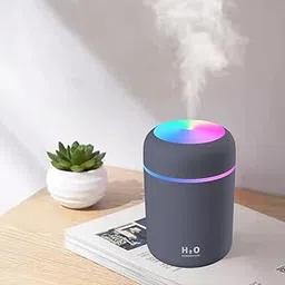 Mini USB Humidifier, 300ml Desktop Diffuser with LED Lights, 2 Mist Modes, Auto Shut-Off, for Car, Office, Bedroom-picture-12