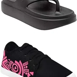 zenwear Extra Soft Classic Casual wear with Flexibility Technology Flats Combo for Women's/Girl's(6109-1980)()-picture-21