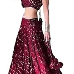 249-zaalima fashion ZAALIMA FASHION Embroidered Semi Stitched Lehenga Choli Dupatta set with unstiched blouse piece and Flare Lehenga choli-picture-10