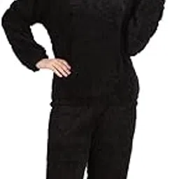 untamed Beige Dreamy Hearts Nightsuit for Women Soft Winter Wear Nightwear Set Sleepwear Pajama Set with Full Sleeves Top & Bottom-picture-59