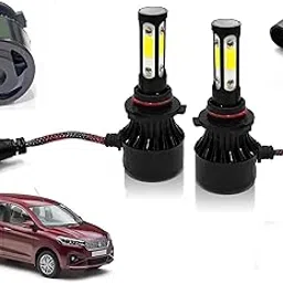 Auto Pearl 9005/HB3 LED Headlight Bulb for Car 80W 3500LM 6000k (White Light LED Headlight Bulb) compatible with Ertiga 2019-2024 (Pack of 2)-image-2