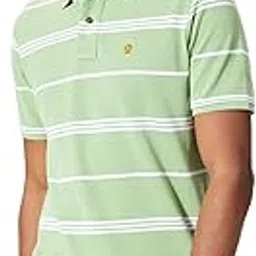 fahrenheit Men's Regular Fit Pique Stripe Polo T-Shirt-picture-26