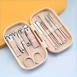 Professional 14-in-1 Nail Clipper Tool Set – Stainless Steel Manicure Pedicure Kit with Travel Case – Complete Nail Care Tools for Men & Women – Ideal Gift for Adults (PINK)-picture-47