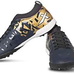 Vector X Flame Indoor Fotball Shoes (Navy-Gold) (Size-3)-picture-40
