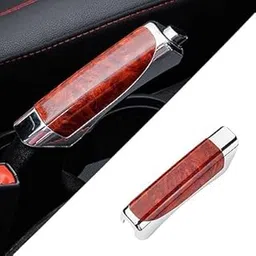 Car Handbrake Styling Anti-Slip Cover for Handbrake Lever Decoration Protection Cover Universal for All Cars (Wood)-picture-37