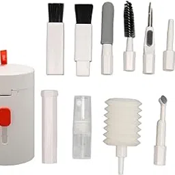 Vikye Multifunctional Portable Cleaning Kit Made of ABS Strong and with Soft Brush for Computers, Laptops, Tablets, Keyboards, Headphones-picture-37