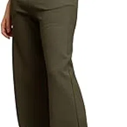 femea Cotton Mid-Rise Flared-Fit Track Pants for Women-picture-12