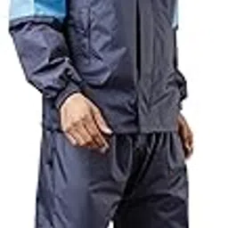 prince Raincoat for Men's_STAR_High Neck Jacket with Hood_Waterproof Pant and Carrying Pouch-picture-21