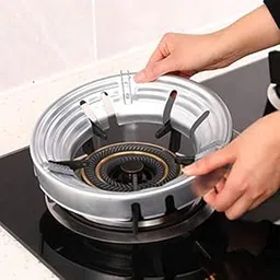 D-Dayons gas saver burner Stand Home Gas Stove Fire & Windproof Energy Saving Stand Glass top Gas Saver Jali-image-86