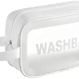 AASAISH Cosmetic Bag Clear Toiletry Bag, Wash Make Up Bag PVC Waterproof Zippered Cosmetic Bag, Large Capacity Carry Pouch Portable Carry Pouch for Women Men-image-39