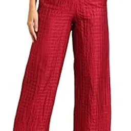 de moza Women Palazzo Woven Bottom Yarn Dyed Viscose-picture-13