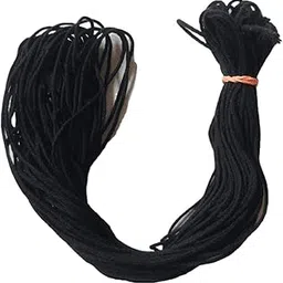 On Blow Cotton Black Kala Nazar Dhaga, 20 Meters Religious Thread - Anant Dhaga - Moltadu Najar Surksha (Pack of 1)-picture-15