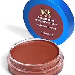 Blue Nectar Lip Tint Stain for Sheer Nude Tinted Lips | Hydrating Lip Tint, Color Infused, with Shea Butter for Natural Looking Finish (10g)-picture-55