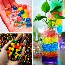 Hoppokart 50grams Colorful Growing Water Jelly Balls Home/Vases Decoration-picture-17