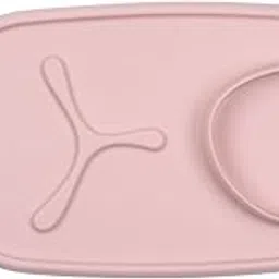 b.Box Roll + Go Mealtime Silicone Mat - Travel Friendly Plate with Spoon - Non-Slip, Easy-Clean - Blush Pink-picture-25