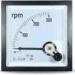 CP72 5V Input Pointer Tachometer 300rpm1500 RPM 1800r/min DC YT72 BE7266 1Pcs(DC 500rpm 5V)-picture-16