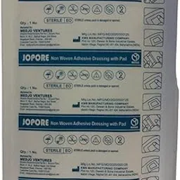 JOPORE NON WOVEN ADHESIVE DRESSING WITH PAD SIZE : 10 X 15 CM, 20 pcs-picture-27