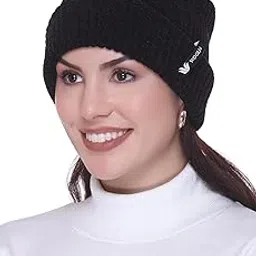 Winter Cap for Women & Men – Warm Woolen Cap, Knitted Beanie Cap for Women, Cuffed Skull Cap, Cozy Ski Hat, Stylish Knitted Beanies for Cold Weather Comfort-image-98