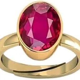 dauraya gems 18.25 Ratti 17.39 Carat Certified Unheated Untreatet A+ Quality Natural Burma Ruby Manik Gemstone Ring for Women's and Men's (CD0210)-picture-56