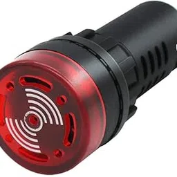 DECENT AIR SYSTEM® AD16-22SM LED Buzzer Alarm Signal Indicator Light Flash Alertor AC220V 20MA 22 mm Dia Pack Of 1-image-11