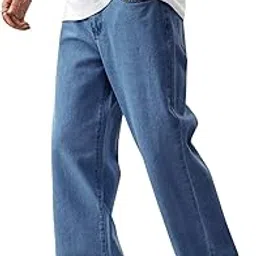 poshax Men Jeans || Men Jeans Pants || Denim Jeans || Baggy Jeans for Men (06-08)-picture-51