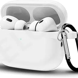 ELOR Silicone Case Cover Compatible with Apple AirPods Pro 3 (2025) (Earbuds Not Included) (Frost White)-picture-66