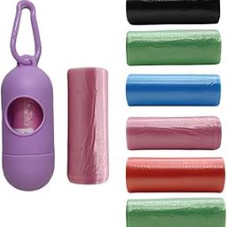 generic Amso Diaper Disposal Bag Dispenser Purple Color with (8 Garbage Rolls)-picture-40
