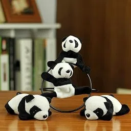 Panda Fridge Magnet, Stylish Refrigerator Magnets Decor, Cute Magnetic Panda for Home and Office, 4 Piece Set-picture-20