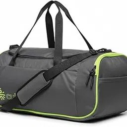 cult Unisex Duffle Bag 25L – Lightweight, Water-Repellent & Durable Gym and Travel Bag with Adjustable Shoulder Strap, Side Pocket & Strong Zippers – Olive-picture-18