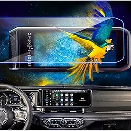 for 2025 jeep gladiator screen protector for 2025 jeep wrangler screen protector 12.3Inch 2024 2025 2026 (Rubicon Sahara Sport S Willys Sport )Tempered Glass HD 2024-2026 Wrangler JL/4xe-picture-14