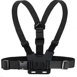 Chesty Mount Adjustable Chest Mount Harness Compatible with GoPro Hero and Action Cameras Sports - Full Chest Strap image 1
