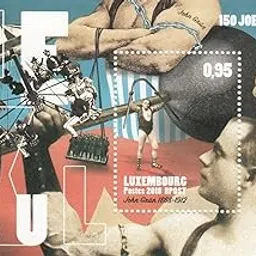 Luxembourg 2018 Herkul John Grun Strongest Man in The World Miniature Sheet MNH Stampbazar-picture-13