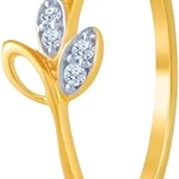 p.c. chandra jewellers 18k (750) Yellow Gold and Diamond Ring for Women-picture-47
