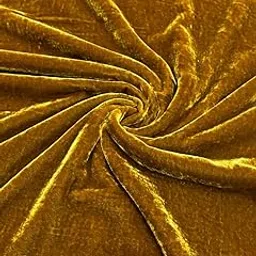 Velvet Fabric Decorative Soft Smooth and Silky Cloth for Dress Material Kurti Fabric Blouse Piece Home Furnishing Curtains Pillows Cushion Covers and Craft Material (Mustard, 3 Meter)-image-36