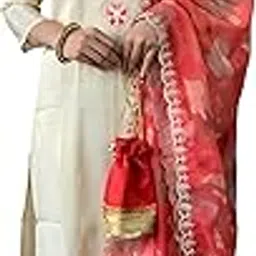 naixa Women's Chanderi Silk with Lining Embroidered Straight Kurta with Pant and Dupatta Sets (Available in Plus Size) (547)-picture-30