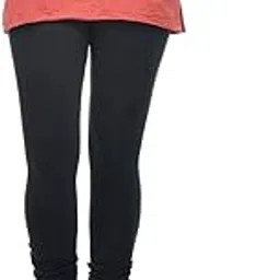 frenchtrendz Women's Cotton Spandex Stretchable Mid Rise Slim Fit Churidar Leggings Pull On-picture-25