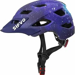 Kids Helmet, SIFVO Kids Bike Helmet Boys and Girls Bike Helmet with Cool Visor Helmet for Kids 5-14, Kids Bike Helmets Youth Bike Helmet Adjustable & Lightweight 50-57cm-picture-20